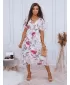 Rochie DSTREET EY1776 ALB/ROZ