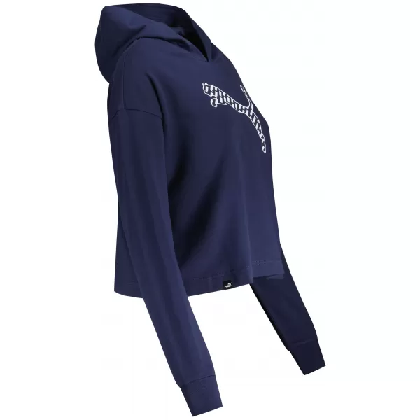  Hanorac de dama PUMA POWER SUMMER GRAPHIC HOODIE TR 848402-06 ALBASTRU 