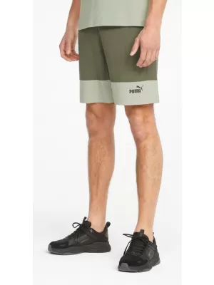 Pantaloni scurți pentru bărbați PUMA POWER COLORBLOCK WOVEN SHORTS 9 848819-32 VERDE