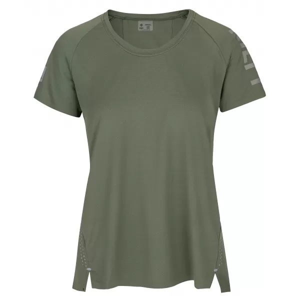  Tricou funcțional de damă KILPI LIMED-W RL0312KI KAKI 