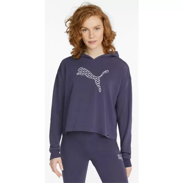  Hanorac de dama PUMA POWER SUMMER GRAPHIC HOODIE TR 848402-06 ALBASTRU 