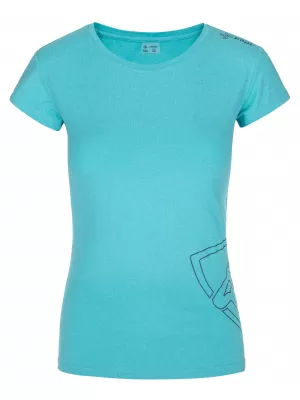 Tricou funcțional de damă KILPI LISMAIN-W RL0304KI TURCOAZ