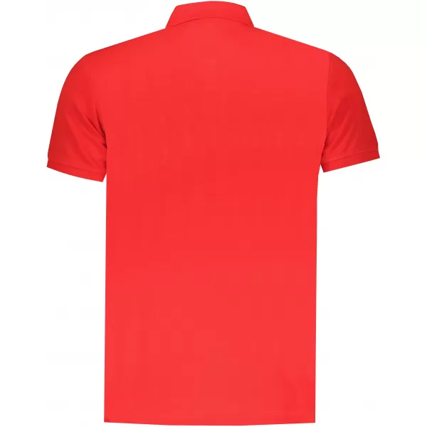  Mens t -thirt cu guler DSTREET PX0331 ROŞU 