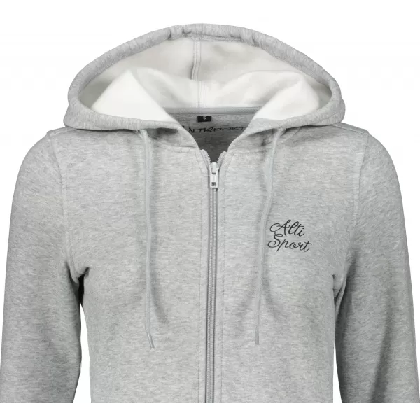  Hanorac prelungit dama ALTISPORT BYB/ALW056BY148 EVIDENȚIERI GRI DESCHIS 