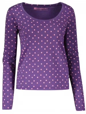 Tricou pentru femei ALTISPORT ONEDA LTSY941 VIOLET