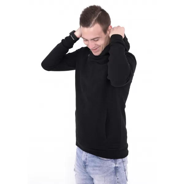  Hanorac pentru bărbați KIXMI ORICK NEGRU 