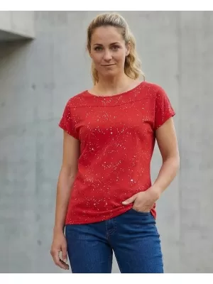 Tricou pentru femei SAM 73 HEQA WT 876 ROŞU