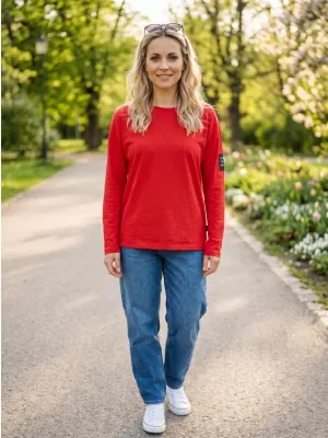 Tricou pentru femei SAM 73 ARIASA WT 872 ROŞU