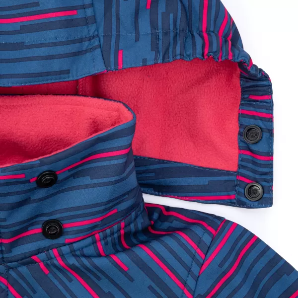  Jachetă softshell pentru fetiță KILPI RAVIA-JG SJ0155KI ALBASTRU ÎNCHIS 