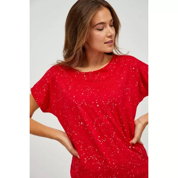  Tricou pentru femei SAM 73 HEQA WT 876 ROŞU 