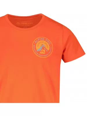 T -thirt ALPINE PRO OBOTO KTSY405 PORTOCALE