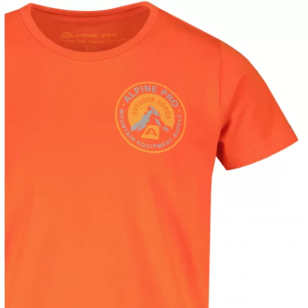  T -thirt ALPINE PRO OBOTO KTSY405 PORTOCALE 