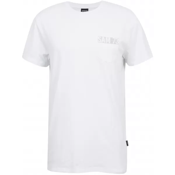  Tricou pentru bărbați SAM 73 QUARIP MT 812 ALB 