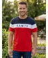 Tricou pentru bărbați SAM 73 KAVIX MT 815 ROŞU