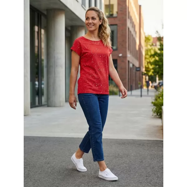  Tricou pentru femei SAM 73 HEQA WT 876 ROŞU 