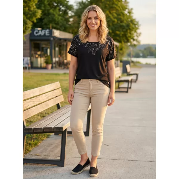  Tricou pentru femei KIXMI OKELANI NEGRU 