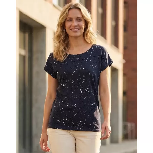  Tricou pentru femei SAM 73 HEQA WT 876 ALBASTRU ÎNCHIS 
