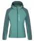 Jachetă softshell pentru femei KILPI BALANS-W SL0121KI VERDE ÎNCHIS
