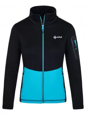 Hanorac funcțional de damă KILPI TEAM FLEECE-W SL0201KI ALBASTRU DESCHIS