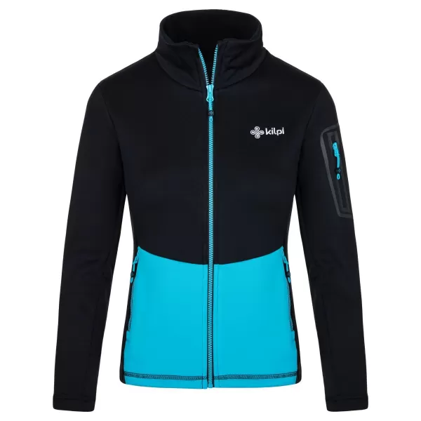  Hanorac funcțional de damă KILPI TEAM FLEECE-W SL0201KI ALBASTRU DESCHIS 