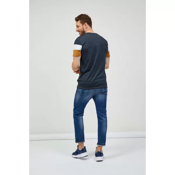  Tricou pentru bărbați SAM 73 KAVIX MT 815 MARO DESCHIS 
