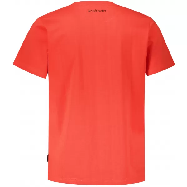  Tricou pentru bărbați ALTISPORT MAAS MTSX748 ROȘU 