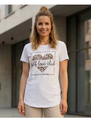 Tricou pentru femei SAM 73 INATHI WT 877 ALB