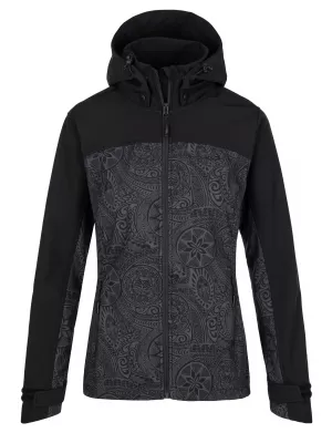 Jachetă softshell de damă KILPI RAVIA-W SL0124KI GRI ÎNCHIS