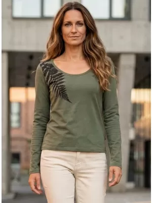 Tricou pentru femei ALTISPORT UHANA LTSY942 VERDE