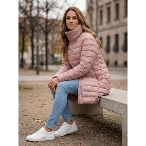  Palton de damă SAM 73 TAONA WB 846 ROZ VECHI 