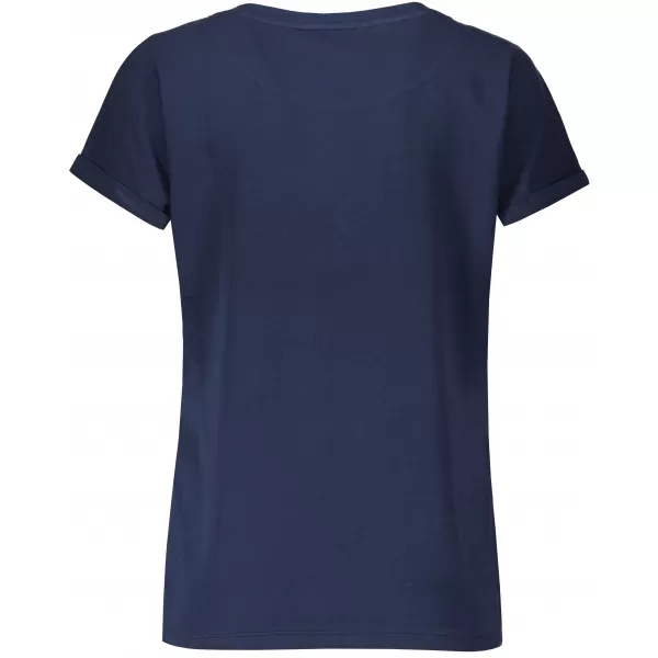  Tricou pentru femei KIXMI ONELLA ALBASTRU INCHIS 