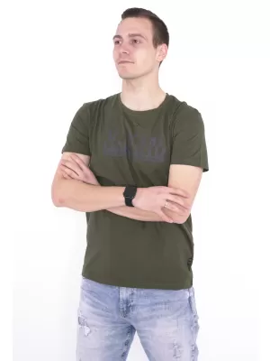 Tricou pentru bărbați KIXMI ORLANDO VERDE