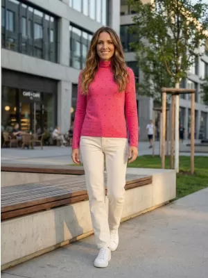 Tricou pentru femei ALTISPORT LUWEDA LTSY943 ROZ ÎNCHIS