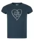 Tricou fetita KILPI ALBION-JG SJ0353KI ALBASTRU ÎNCHIS