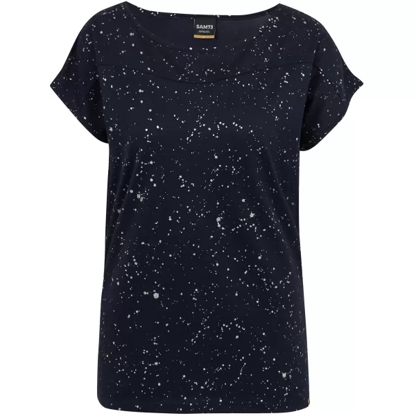  Tricou pentru femei SAM 73 HEQA WT 876 ALBASTRU ÎNCHIS 
