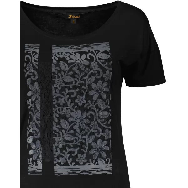  Tricou pentru femei KIXMI ODETTE NEGRU 