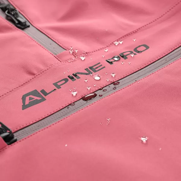  Geacă pentru doamne ALPINE PRO GIBBA LJCY532 BURGUNDIA 