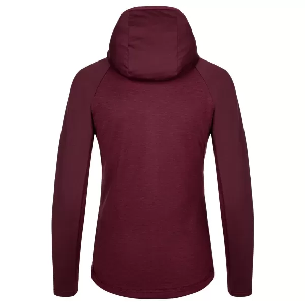  Hanorac de dama KILPI LAYANA-W SL0202KI ROȘU ÎNCHIS 