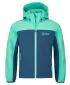 Jachetă softshell pentru fetiță KILPI RAVIA-JG SJ0155KI TURCOAZ