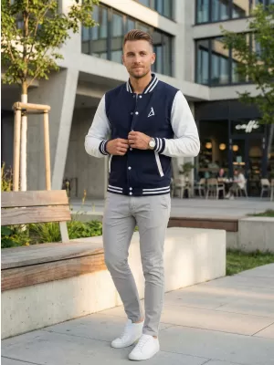 Hanorac pentru bărbați ALTISPORT BYB/ALM002BB004 ALBASTRU MARIN