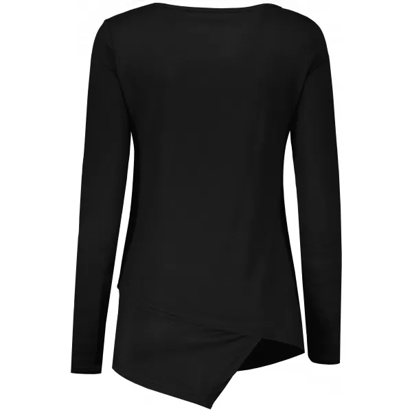  Tricou pentru femei KIXMI ORIANA NEGRU 