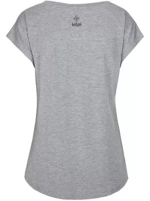 Tricou de damă cu mâneci scurte KILPI ROISIN-W SL0306KI GRI DESCHIS
