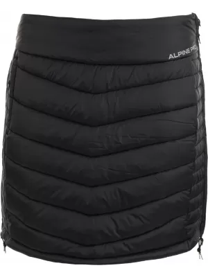 Fusta doamnelor ALPINE PRO OZARA LSKY443 NEGRU