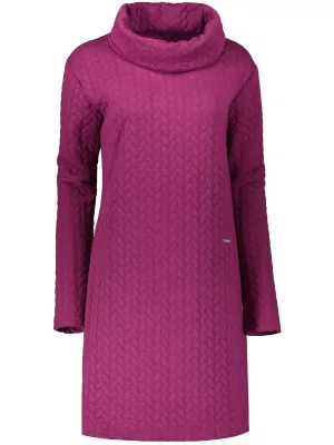 Rochie KIXMI OKTAVIA BURGUNDIA