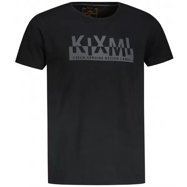  Tricou pentru bărbați KIXMI ORLANDO NEGRU 
