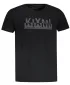 Tricou pentru bărbați KIXMI ORLANDO NEGRU