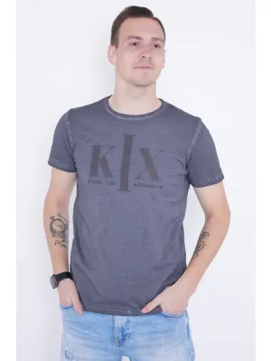 Tricou pentru bărbați KIXMI OLWEN GRI INCHIS