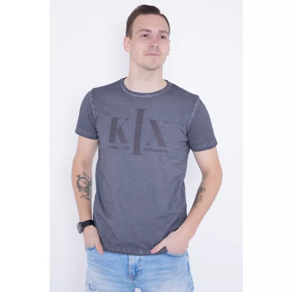  Tricou pentru bărbați KIXMI OLWEN GRI INCHIS 