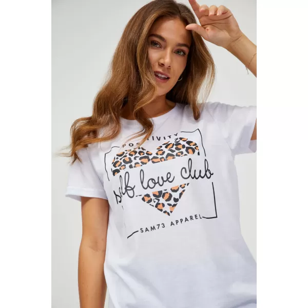  Tricou pentru femei SAM 73 INATHI WT 877 ALB 