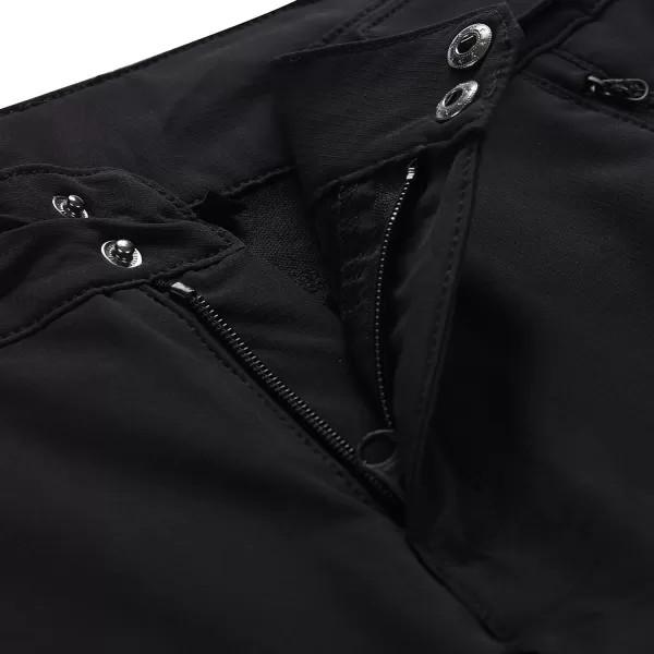  Pantalonii pentru doamne ALPINE PRO ENOBA LPAY581 NEGRU 